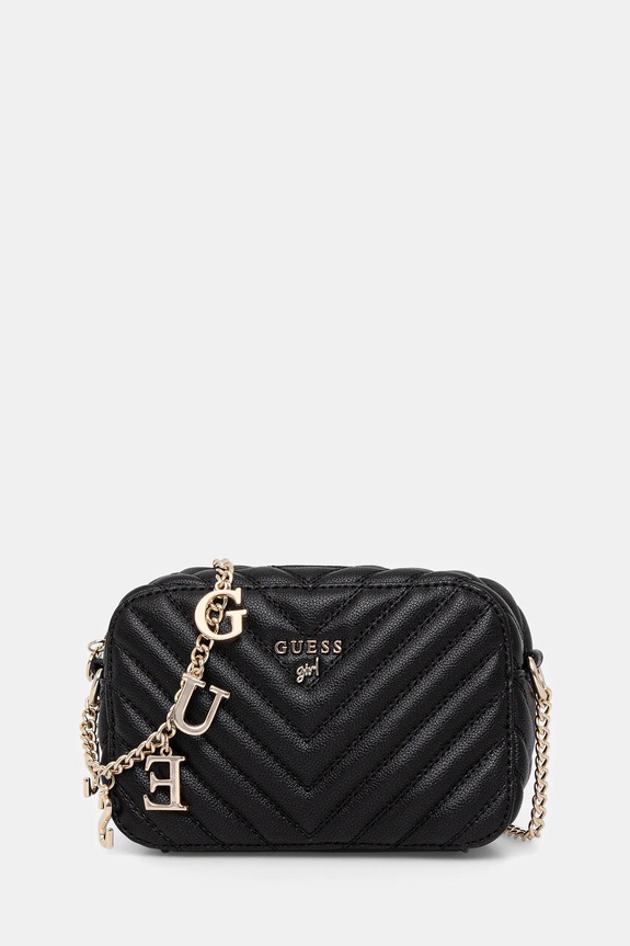 Παιδική τσάντα Guess λεπτό μοτίβο μαύρο J4GZ23.WFZL0.PPY2