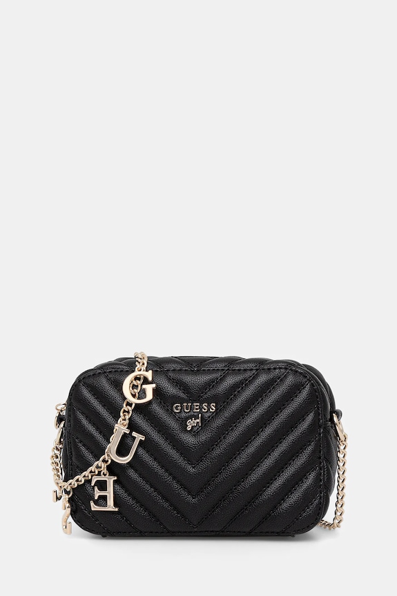 Παιδική τσάντα Guess λεπτό μοτίβο μαύρο J4GZ23.WFZL0.PPY2