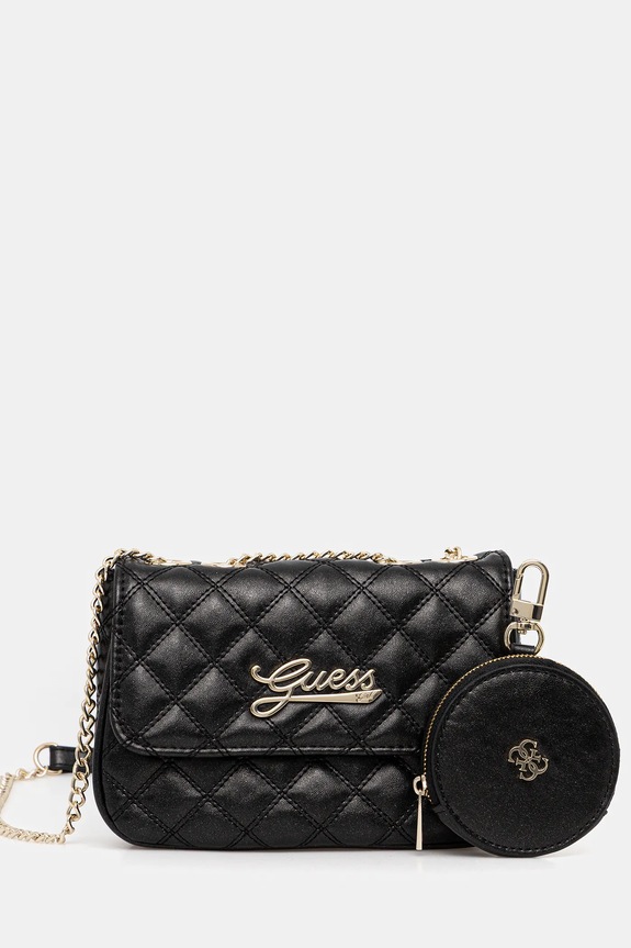 Detská kabelka Guess imitácia kože čierna J6RZ11.W4090.PPY2