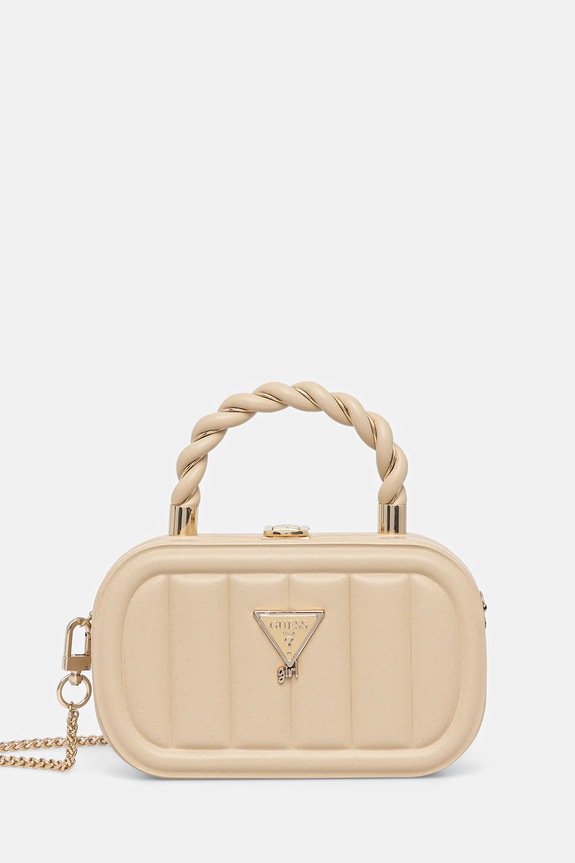 Παιδική τσάντα Guess απομίμηση λείου δέρματος μπεζ J6RZ17.WK570.PPY2