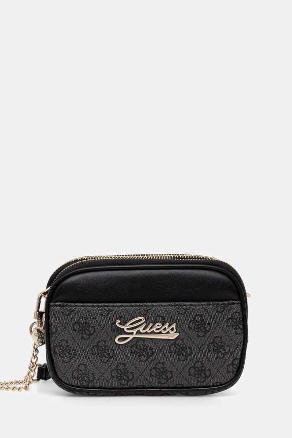 Παιδική τσάντα Guess απομίμηση λείου δέρματος μαύρο J6RZ27.WFMF0.PPY2