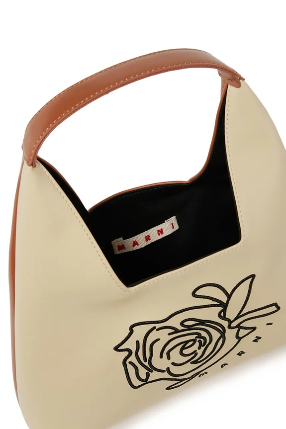Marni torebka dziecięca MW114F DIAMOND BAG BAGS beżowy M01837.M00TK