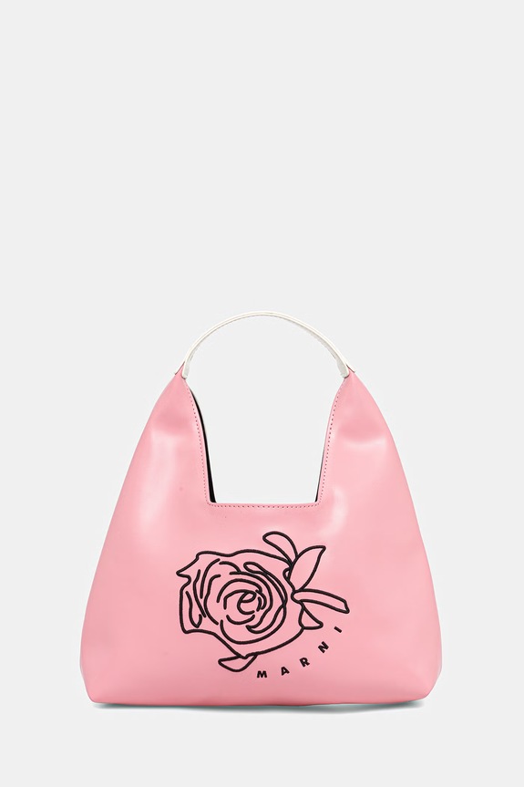 Marni gyerek táska MW114F DIAMOND BAG BAGS szintetikus bőr rózsaszín M01837.M00TK