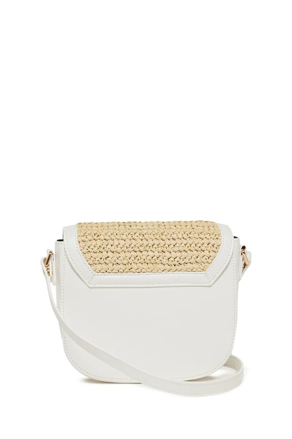 Marni torebka dziecięca MW113F RAFFIA EFFECT SMILE BAG BAGS M01828.M00WR beżowy SS26