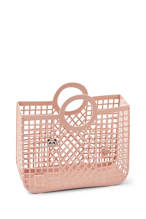 Liewood geantă de mână pentru fete Bloom Basket w Charms nu incape in A4 roz LW20572.PPY2