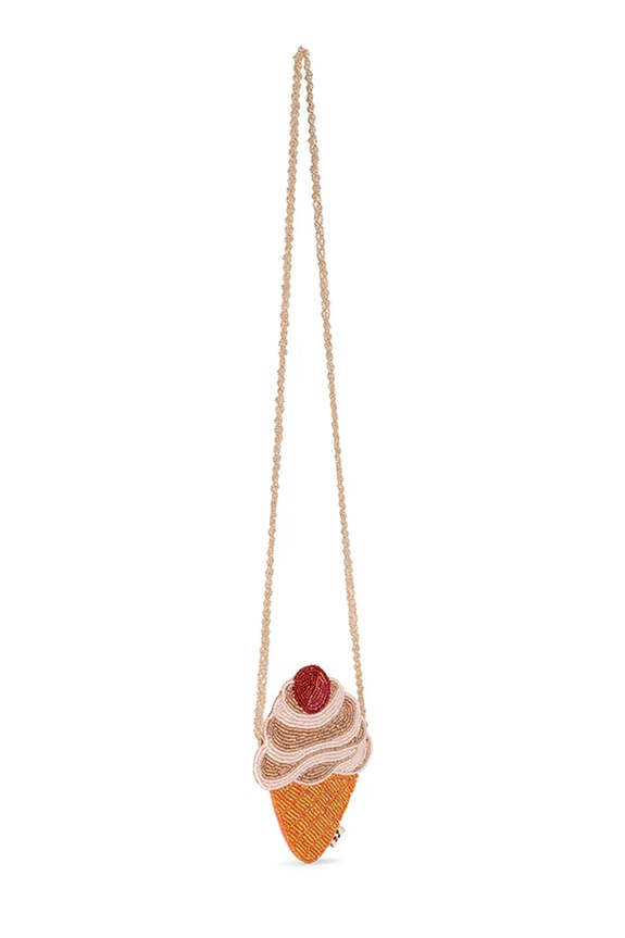 Djevojčice Dječja torba Konges Sløjd BEADED ICE CREAM STRAP WALLET KS104687.PPY2 šarena
