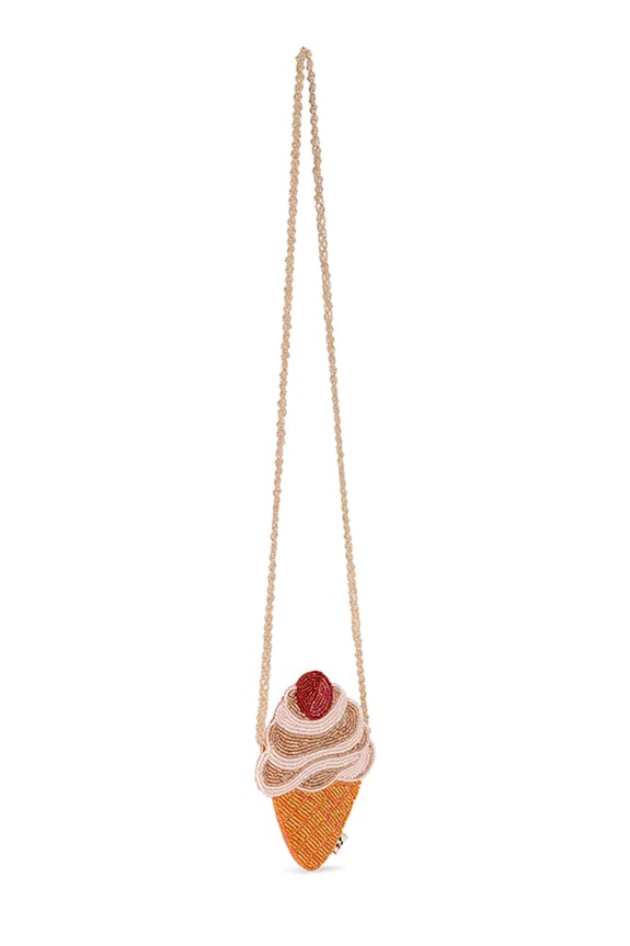 Djevojčice Dječja torba Konges Sløjd BEADED ICE CREAM STRAP WALLET KS104687.PPY2 šarena