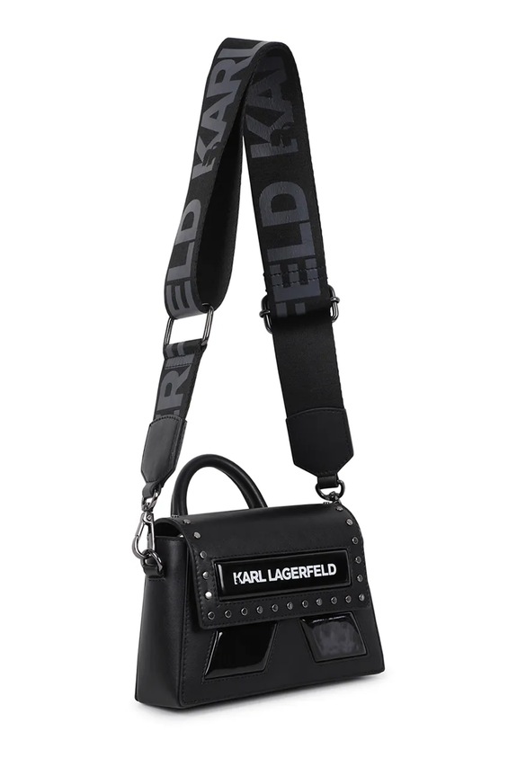 Karl Lagerfeld torebka crossbody dziecięca Z31214 czarny SS26