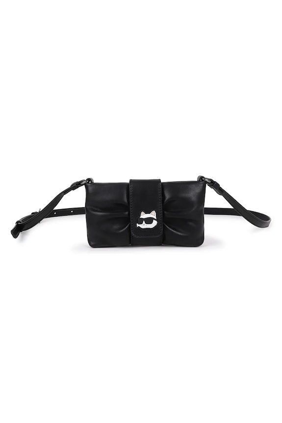 Dětská kabelka Karl Lagerfeld nevejde se A4 černá Z31209