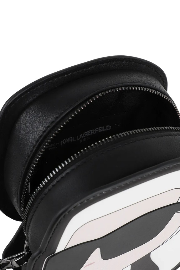 Karl Lagerfeld geantă crossbody pentru copii negru Z31211