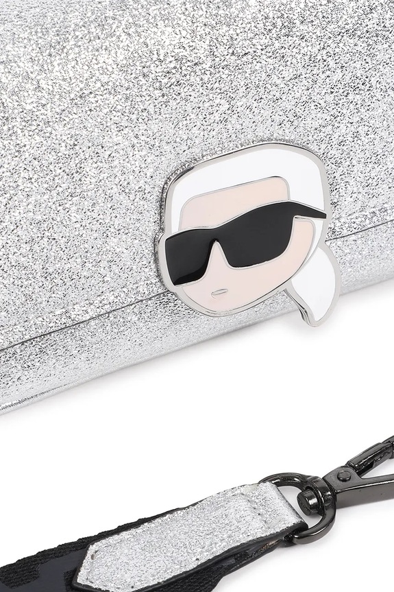 Παιδική τσάντα Karl Lagerfeld ασημί Z31218