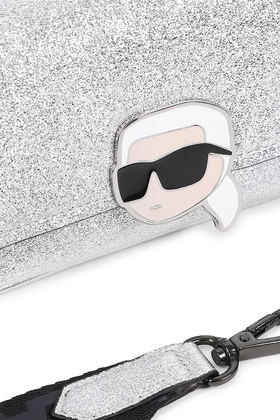 Παιδική τσάντα Karl Lagerfeld ασημί Z31218