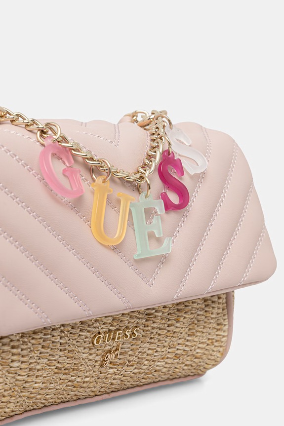 Guess keresztpántos táska gyerek rózsaszín J6GZ18.WH860.PPY2.M