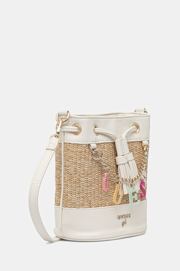 Guess παιδικός σάκος J6GZ19.WH860.PPY2.M μπεζ SS26