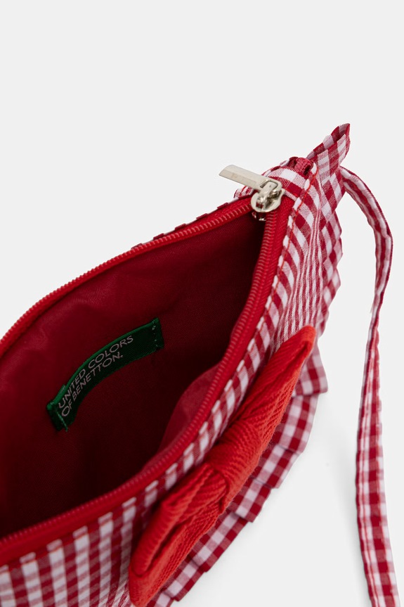 United Colors of Benetton χιαστί Παιδική βαμβακερή 6W20RY003.P.Stagionale κόκκινο