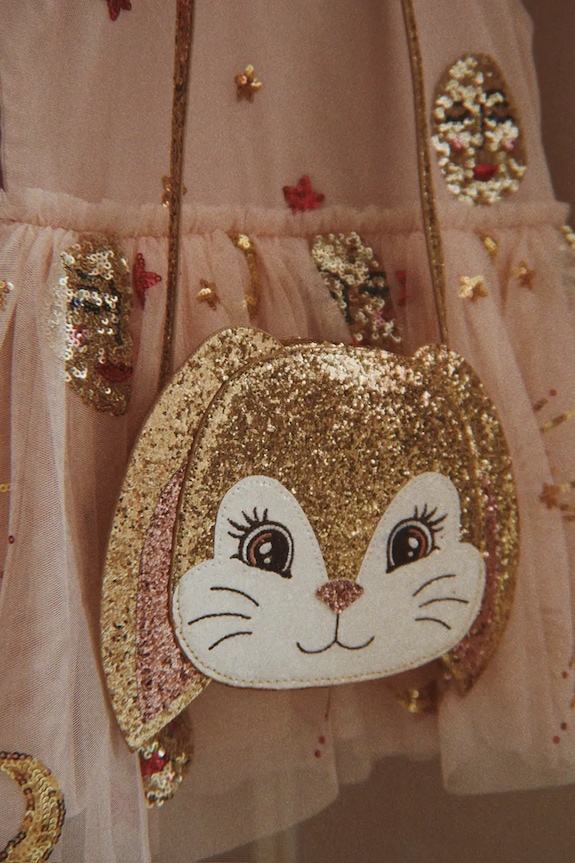 Konges Sløjd torebka crossbody dziecięca TUT BUNNY SHOULDER BAG KS105562.PPY2