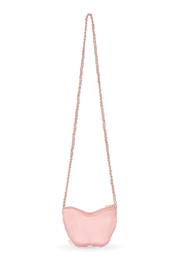 Dziewczynka Konges Sløjd torebka crossbody dziecięca BUTTERFLY BEADED BAG KS105299.PPY2 różowy