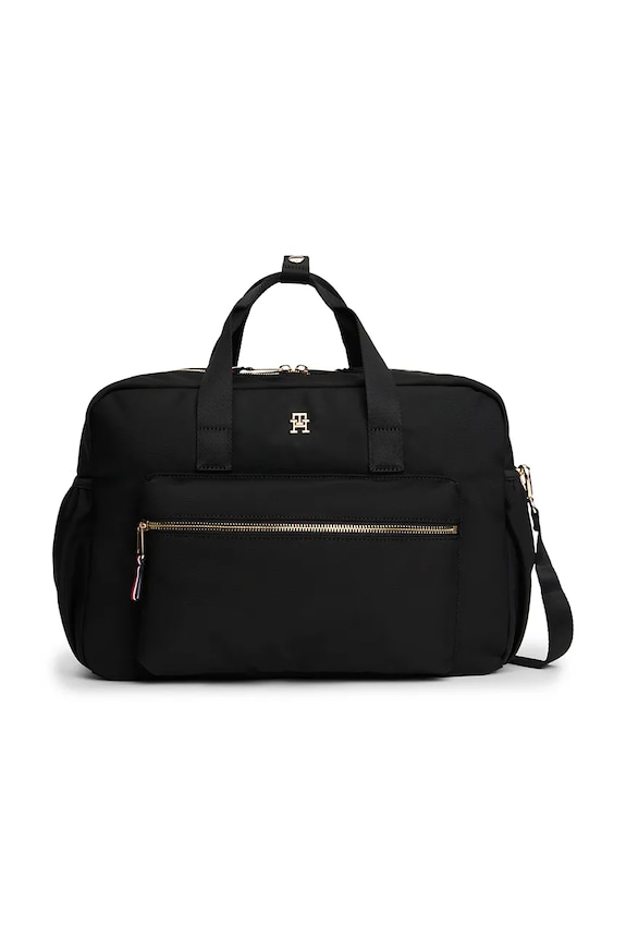 Tommy Hilfiger torba do wózka mieści A4 czarny KA0KA00026.PPY2