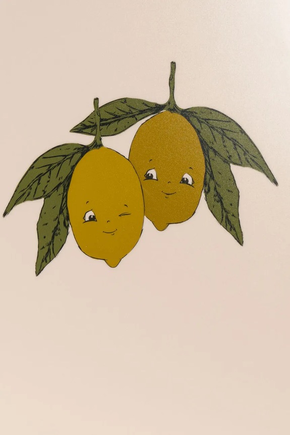 Konges Sløjd gyermek bőrönd TRAVEL SUITCASE KS105110.PPY2 bézs