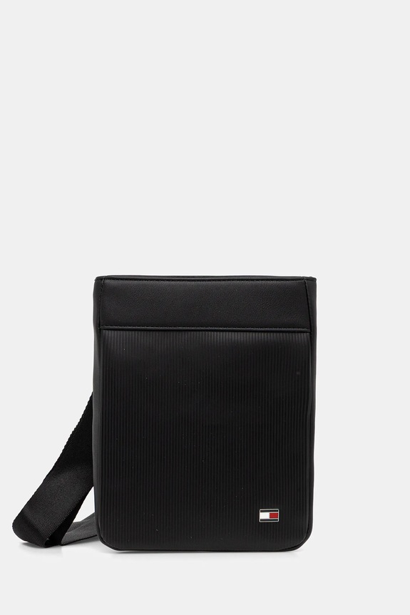 Tommy Hilfiger borsetă uni negru AM0AM14014