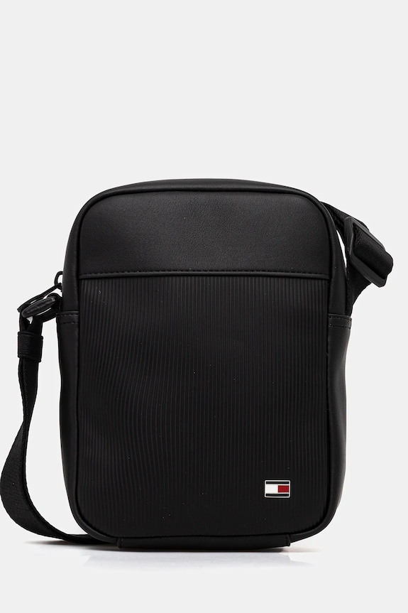 Tommy Hilfiger saszetka nie mieści A4 czarny AM0AM14015