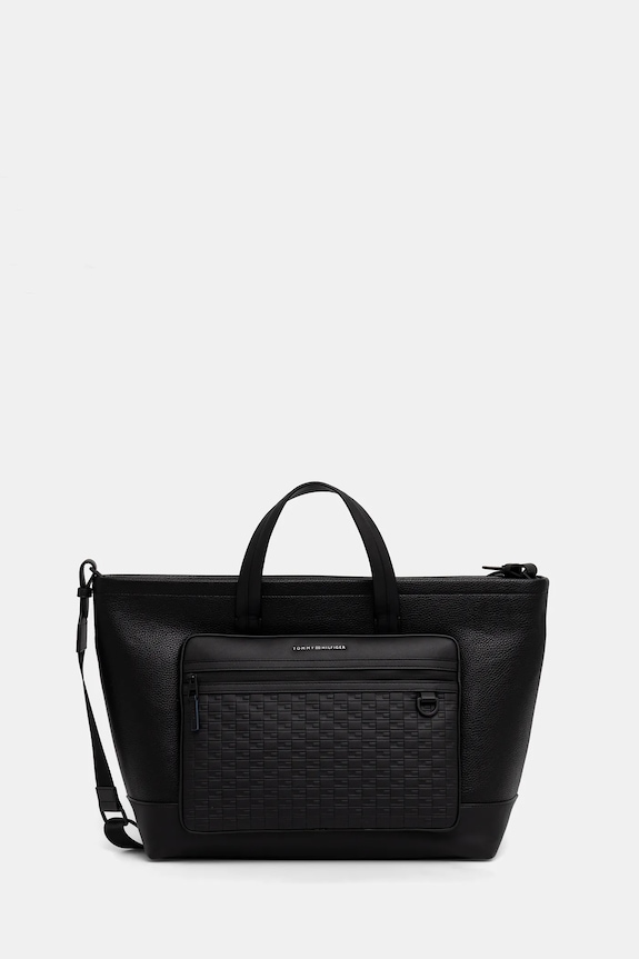 Tommy Hilfiger geantă 40 x 33 x 17 cm uni negru AM0AM14018