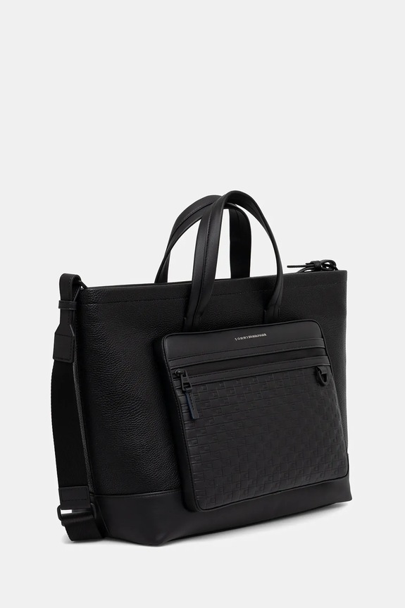 Taška Tommy Hilfiger 40 x 33 x 17 cm AM0AM14018 čierna SS26