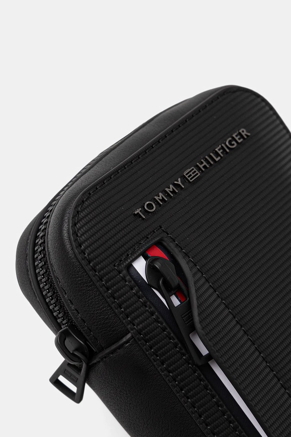 Malá taška Tommy Hilfiger čierna AM0AM14021