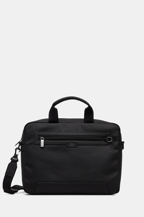 BOSS torba na laptopa Cullen_Doc. Case mieści A4 czarny 50557778