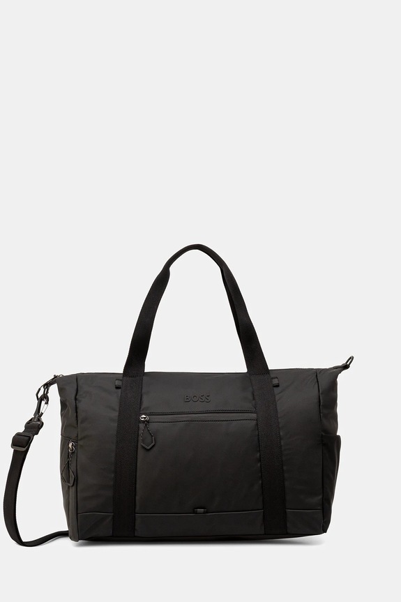 Taška BOSS Stenson_SM Holdall 45 x 34 x 24 cm hladký černá 50558357