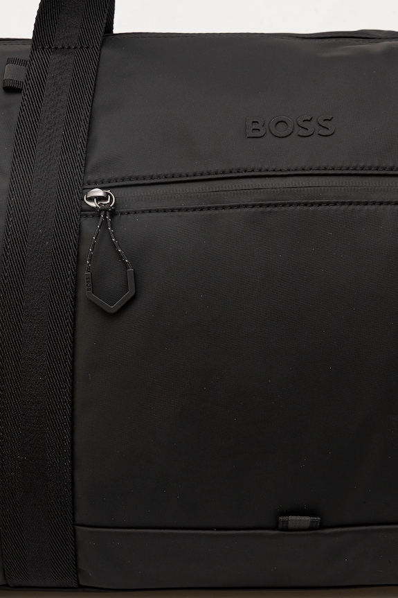 Taška BOSS Stenson_SM Holdall 45 x 34 x 24 cm černá 50558357