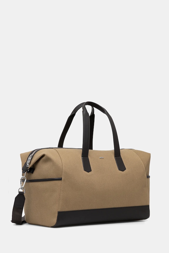 BOSS torba Dakkar_Holdall 50558392 beżowy SS26