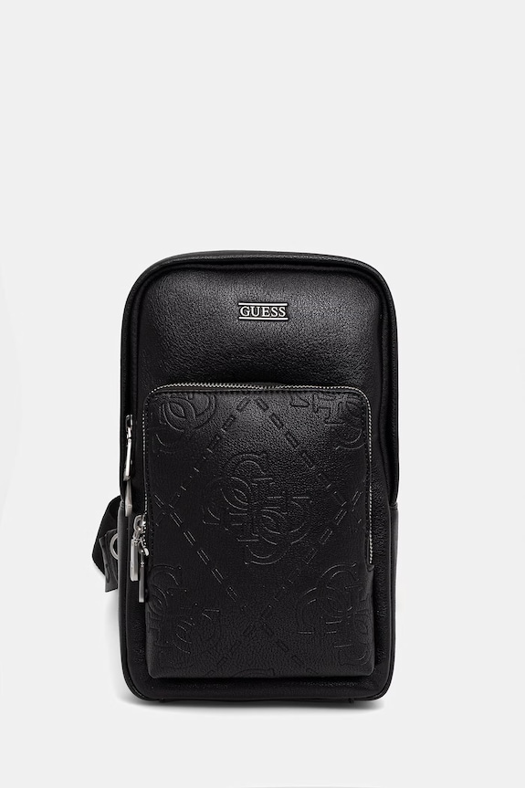 Guess borsetă BOSTON uni negru HMBOMG.P5426