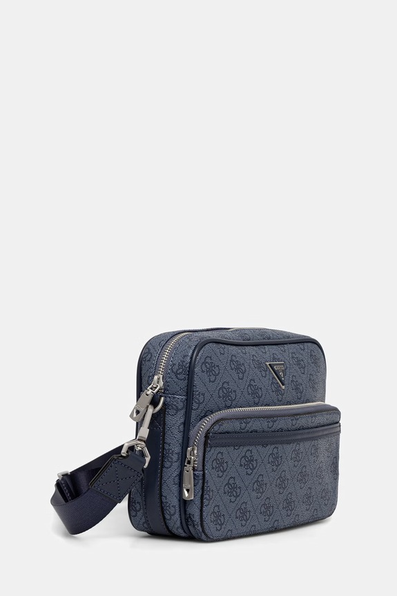 Guess vrecko pánske z imitácie kože MILANO HMMILO.P5422 modrá SS26