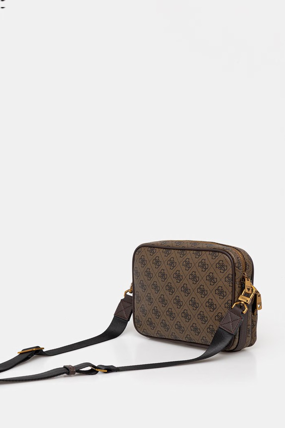 Akcesoria Guess saszetka MILANO HMMILO.P5422 brązowy