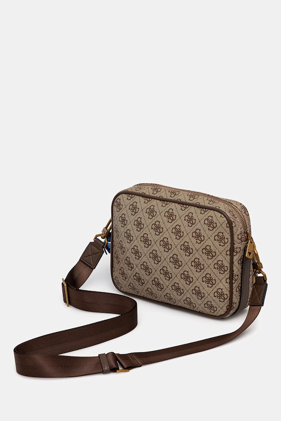 Akcesoria Guess saszetka MILANO HMMILO.P5422 brązowy