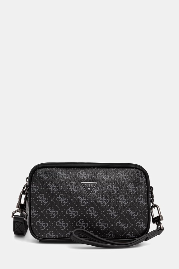 Guess saszetka MILANO nie mieści A4 czarny HMMILO.P6150