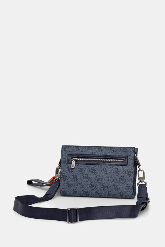 Doplnky Guess vrecko pánske z imitácie kože MILANO HMMILO.P6157 modrá