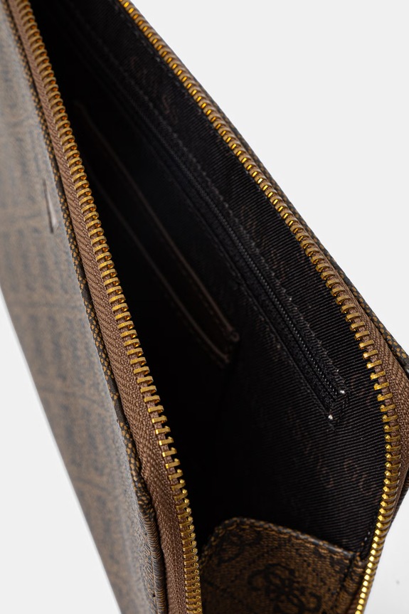Guess bustina da uomo in similpelle MILANO marrone PMBALO.P5235
