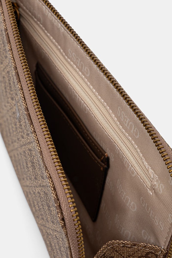 Guess bustina da uomo in similpelle MILANO marrone PMBALO.P5235