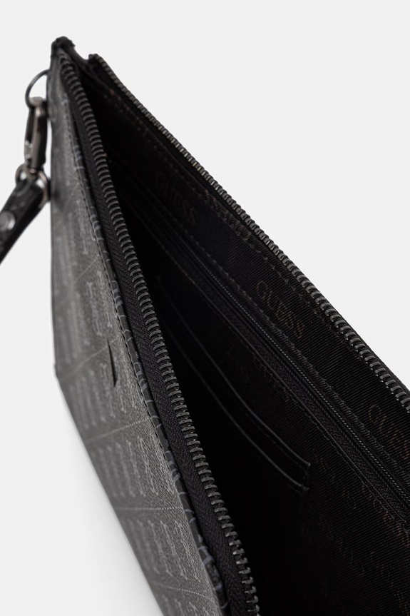 Guess bustina da uomo in similpelle MILANO nero PMBALO.P5235
