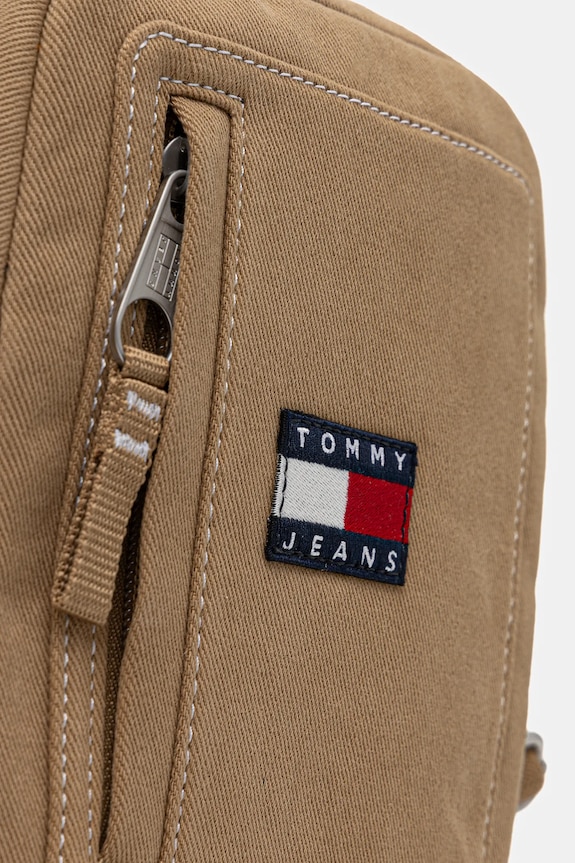 Torba Tommy Jeans bež AM0AM13879
