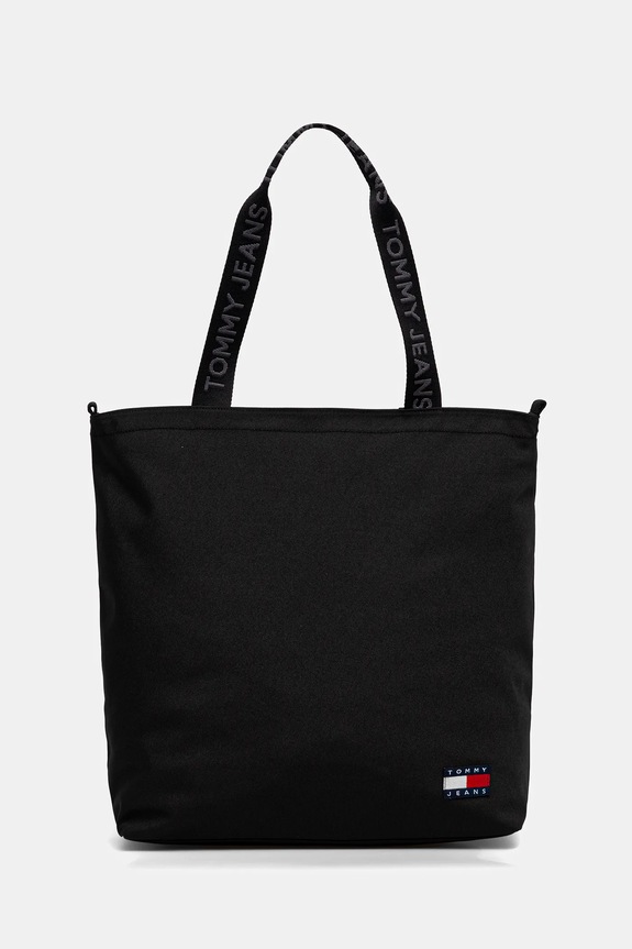 Tommy Jeans geantă 47 x 39 x 14 cm uni negru AM0AM14049