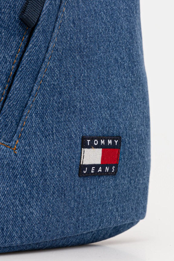 Džínsová taška Tommy Jeans modrá AM0AM14051