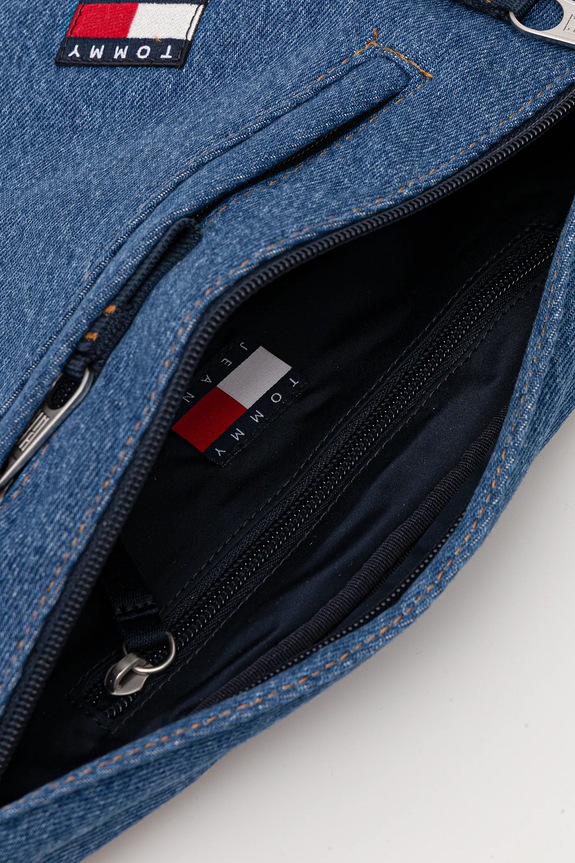 Džínsová taška Tommy Jeans AM0AM14051 modrá