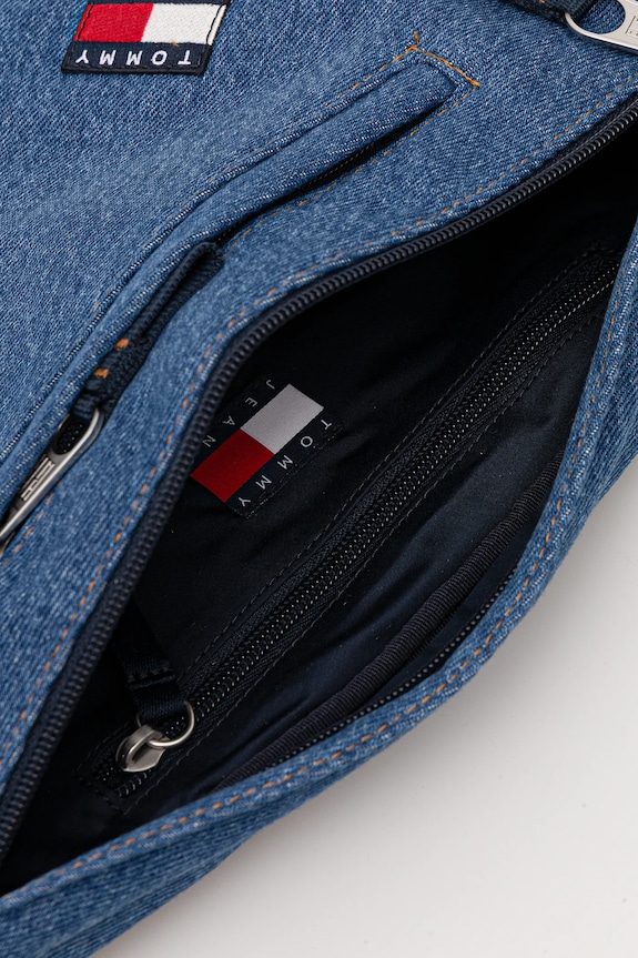 Džínsová taška Tommy Jeans AM0AM14051 modrá