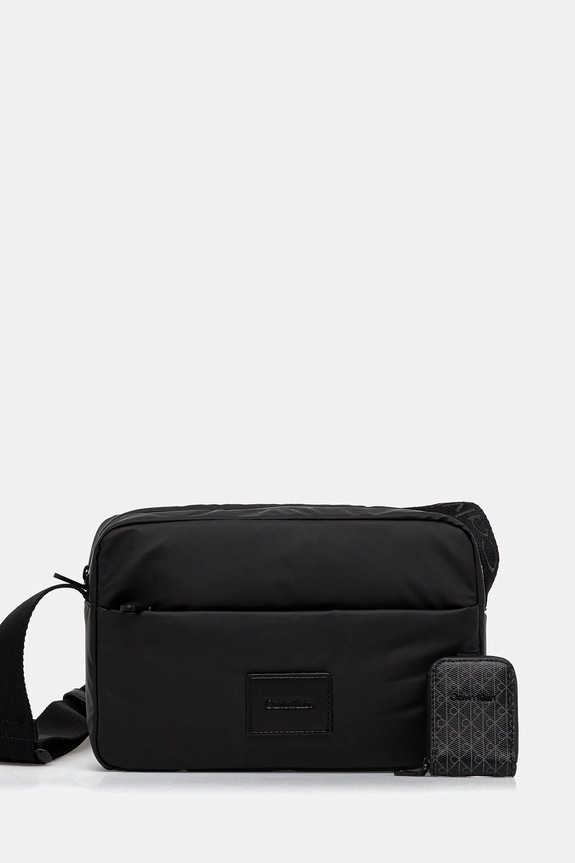 Σακίδιο Calvin Klein συνθετικό μαύρο LV04D3199G