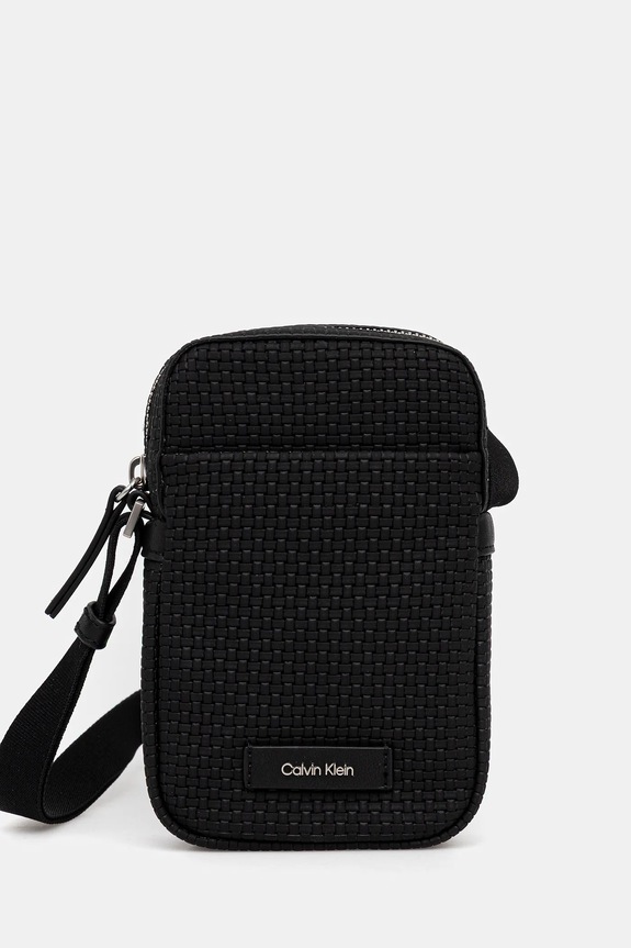 Σακίδιο Calvin Klein συνθετικό μαύρο LV04D3221G