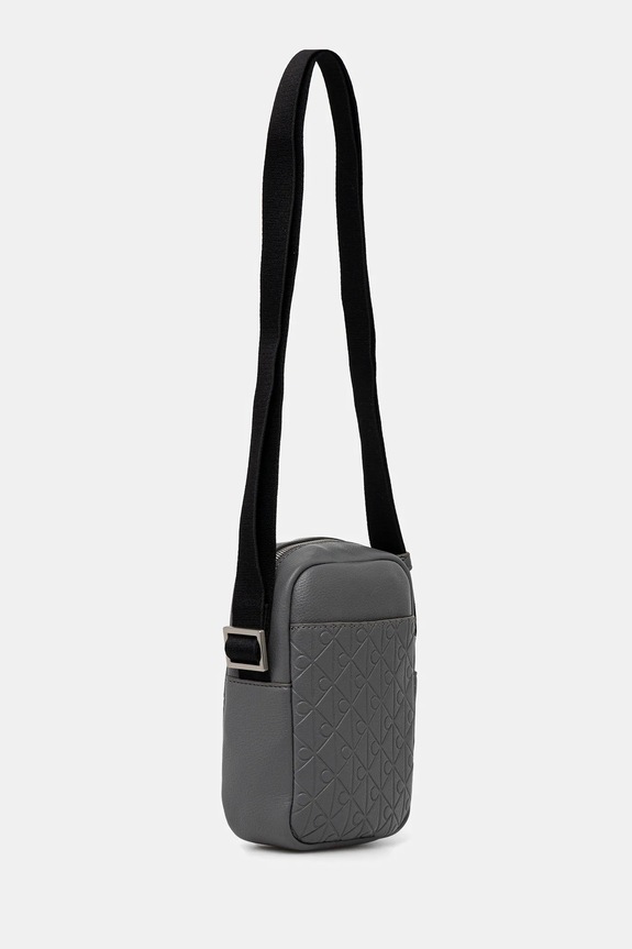 Malá taška Calvin Klein LV04D3228G sivá SS26