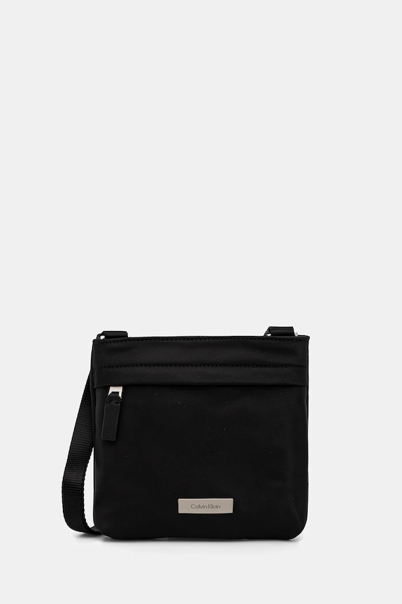 Malá taška Calvin Klein jednofarebný čierna LV04D3234G